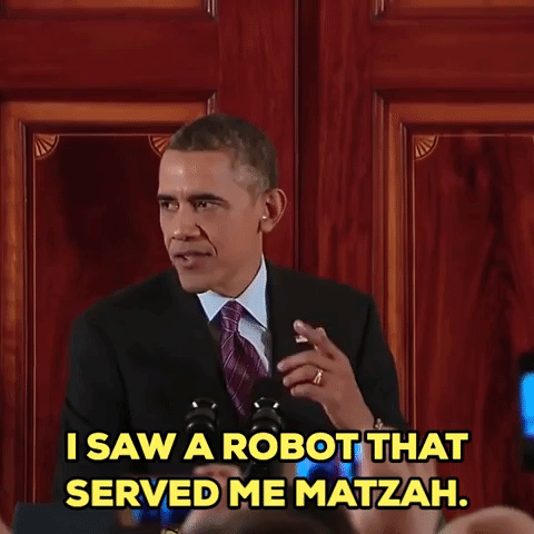 Robot Served Me Matzah