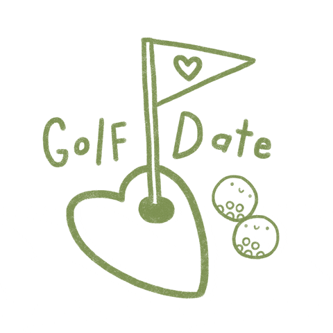I Love You Golf GIF by Catharina Stewart