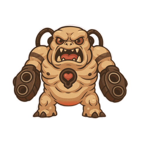 The Dark Ages Doom Sticker