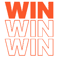 Win Win Win Sticker by carbonecafe