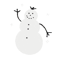 Snow Dancing Sticker