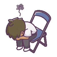 Sad Neon Genesis Evangelion Sticker by Castaways