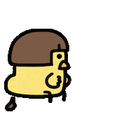 Poop Chick Sticker