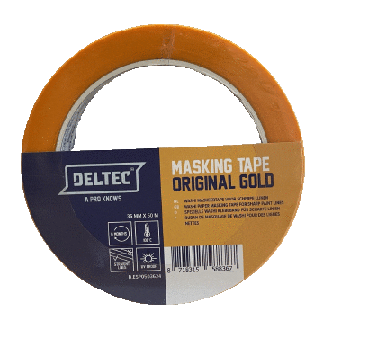 Gold Painter Sticker by Deltec Tape