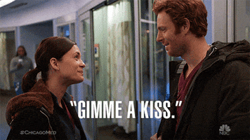 nbc kiss GIF by Chicago Med