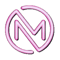 Pink Neon Sticker