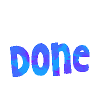 Im Done Sticker