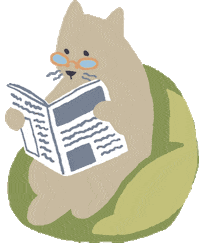 Cat Illustration Sticker by ruillu