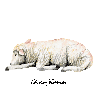 Tired Good Night My Love Sticker by Christian Fischbacher