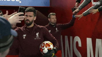 high five champions league GIF by Liverpool FC