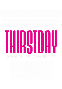 Callmedrella_official drinking donnerstag drella thirstday Sticker