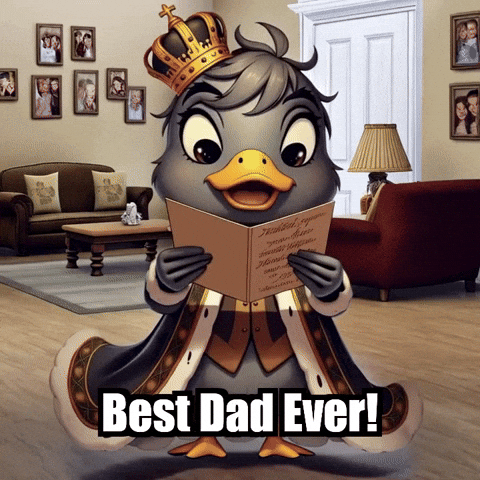 Fathers Day Love GIF by sirduckbeth