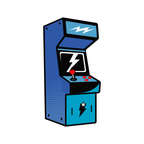 Arcade 80S Sticker by Supervek