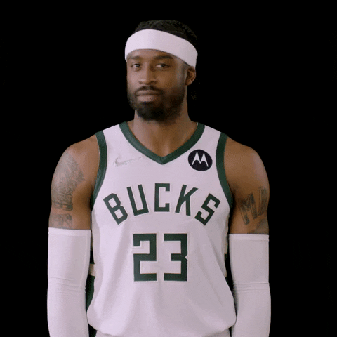 Confused Wesley Matthews GIF by Milwaukee Bucks
