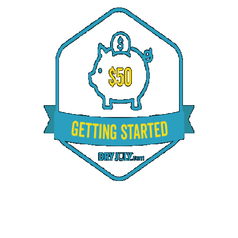 Donations Piggy Bank Sticker by DryJuly