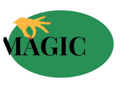 Magic Hand Sticker