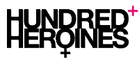 HundredHeroines logo hundredheroines Sticker
