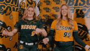 Softball GIF by NDSU Athletics