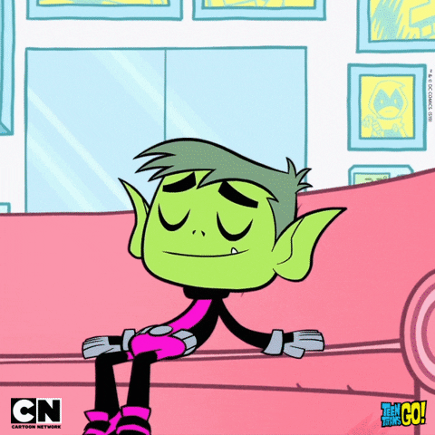 Teen Titans Relax GIF by DC