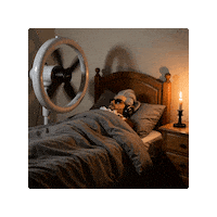 In Bed Sleeping Sticker