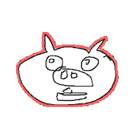 Fun Pig Sticker