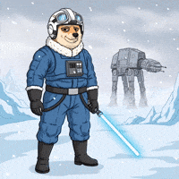 Star Wars Illustration GIF by Doge Pound