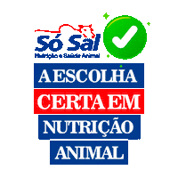 agrososal sosal agro só sal escolha só sal Sticker