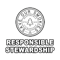 saveoursmokies forestry forests save our smokies responsible stewardship Sticker