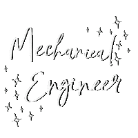 Mechanical Engineer Sticker