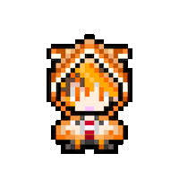 detonationfocusme pixel bye fortnite ドット絵 Sticker