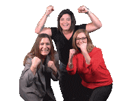 Teamwork Celebrating Sticker by RTBF