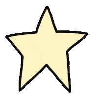 Yellow Star Sticker