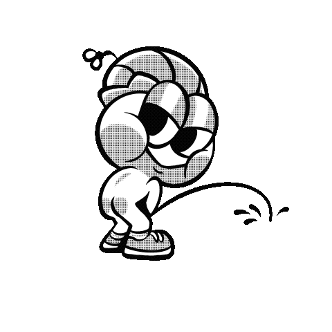 Pee Calvin Sticker by angelflemus17