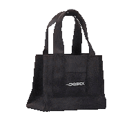 qsick qsick canvas mini tote Sticker