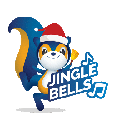 christmas smile Sticker by DBS Bank Ltd