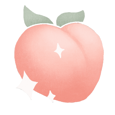 Pink Fruit Sticker