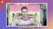 Excited Nick Jonas GIF by Audacy