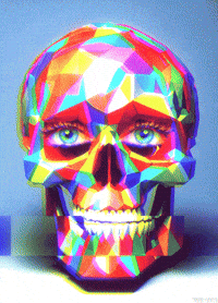 Skull Head GIF by PEEKASSO