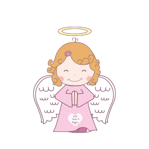 Guardian Angel Angelito Sticker by SalveRegina