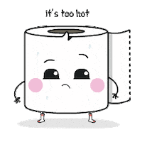 Toilet Paper Love Sticker by Paper Poo