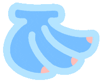 Eat Nom Nom Sticker by Ai and Aiko