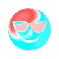 Smiley Face Smile Sticker by The3Flamingos