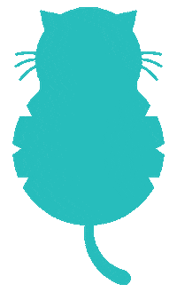 Happy Cat Sticker by Membership Geeks