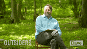 Chuckling David Mitchell GIF