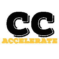 Cc Accelerate Sticker by Chiltern Cheetahs