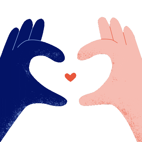 Heart To Heart Hearts Sticker by Novo Nordisk