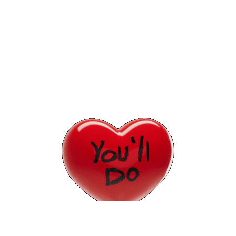 I Love You Heart Sticker