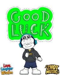 Best Of Luck Sticker by Zhot