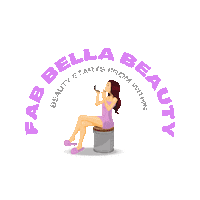 Fabbella Sticker by Fab Bella Beauty