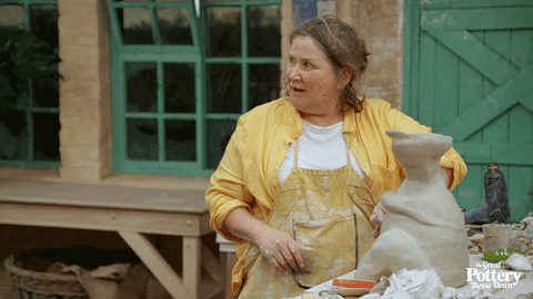 Reaction Wow GIF by The Great Pottery Throw Down